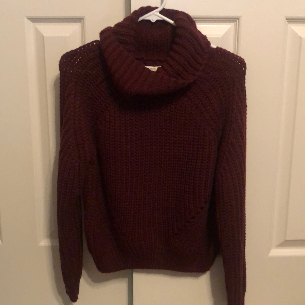 Woven Heart Sweater